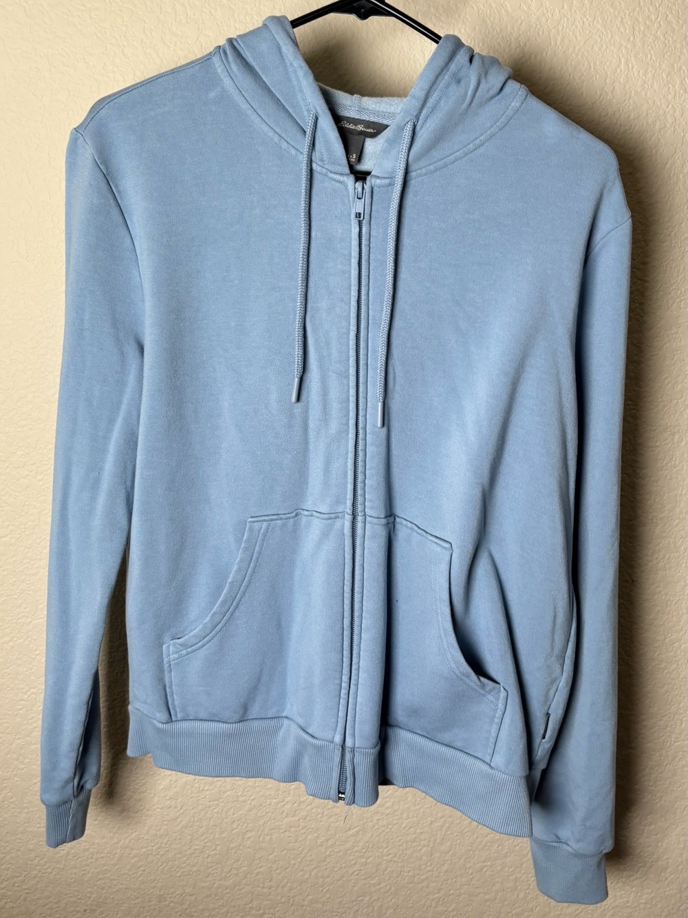 Eddie Bauer Light Blue Zip Up Jackey